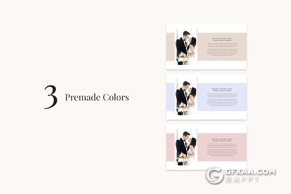 88页粉色婚纱摄影展示keynote模板 - 顶尖PPT