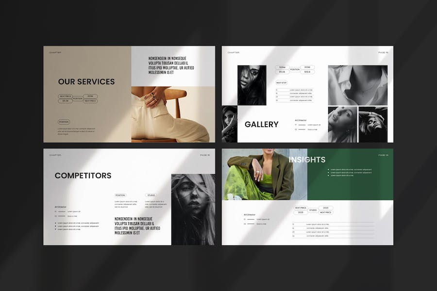 创意极简风格PPT模板 - 顶尖PPT