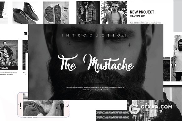 77页简约风格服装产品展示keynote模板 - 顶尖PPT