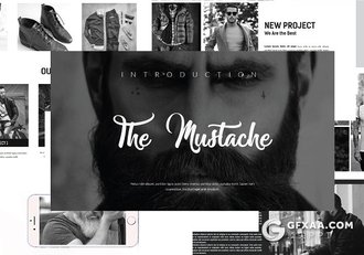 77页简约风格服装产品展示keynote模板 - 顶尖PPT