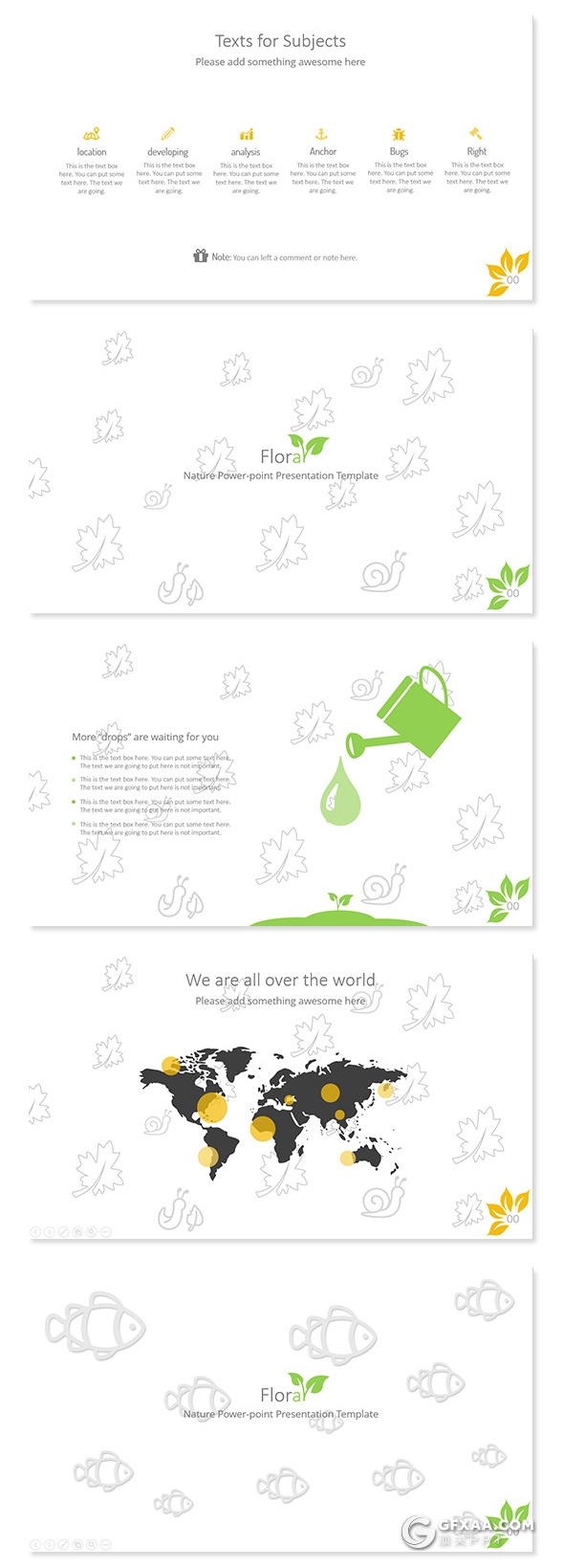 32页欧美商务风格动画PPT模板 3种配色 - 顶尖PPT