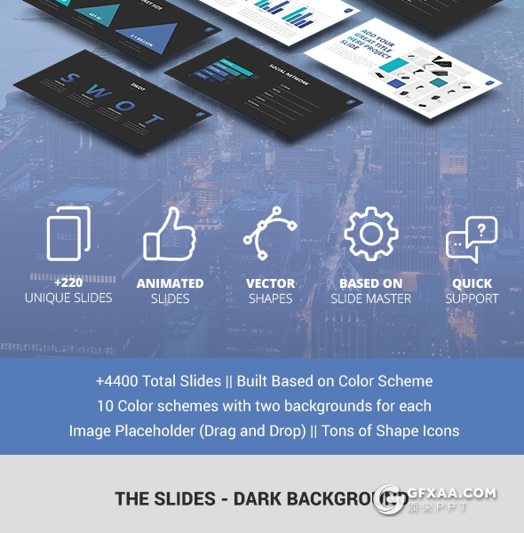 229页欧美高逼格商务多用途PPT模板 - 顶尖PPT