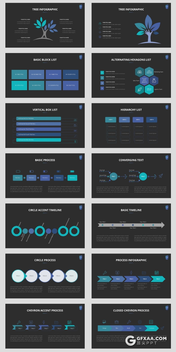 229页欧美高逼格商务多用途PPT模板 - 顶尖PPT