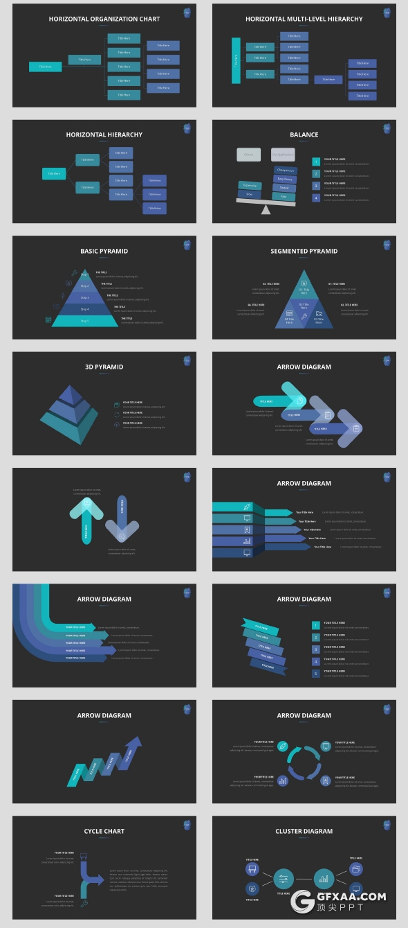 229页欧美高逼格商务多用途PPT模板 - 顶尖PPT