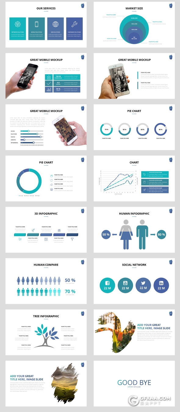 229页欧美高逼格商务多用途PPT模板 - 顶尖PPT