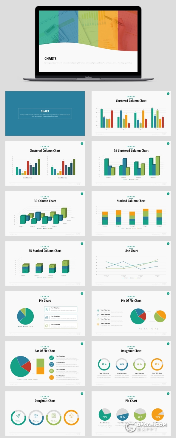 217页欧美高端商务多用途PPT模板 - 顶尖PPT