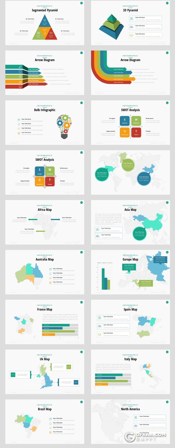 217页欧美高端商务多用途PPT模板 - 顶尖PPT