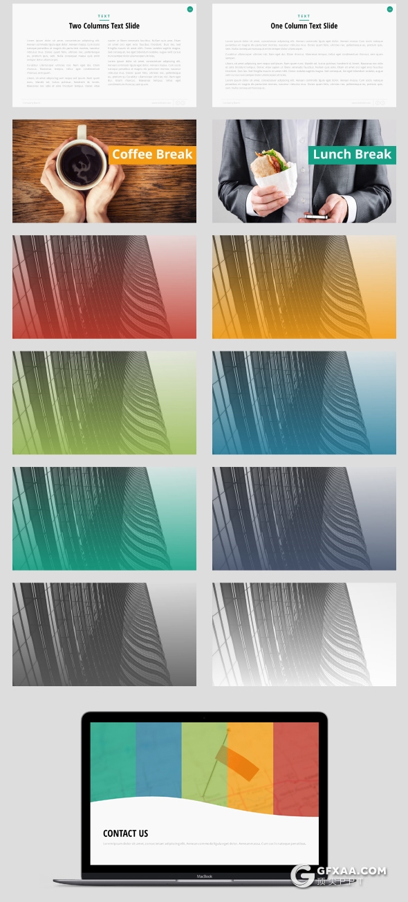 217页欧美高端商务多用途PPT模板 - 顶尖PPT