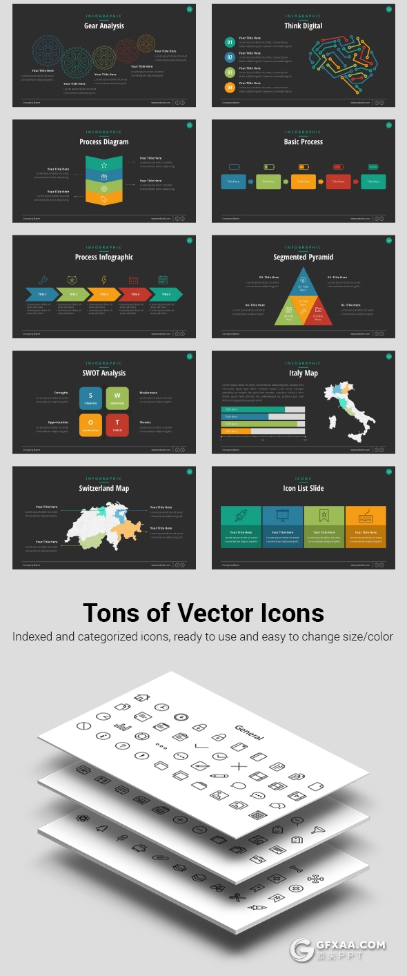 217页欧美高端商务多用途PPT模板 - 顶尖PPT
