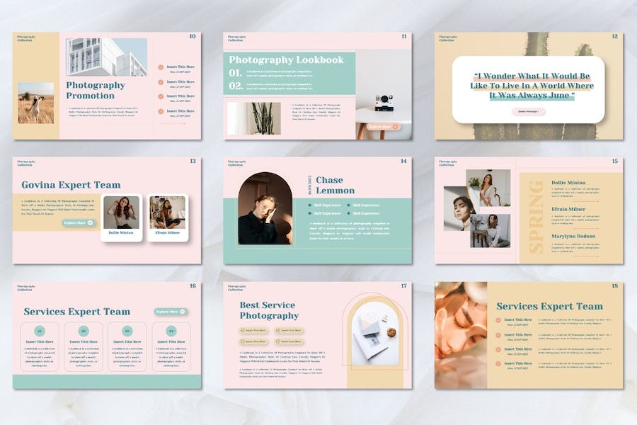 摄影讲述展示方案应用推介Keynote模板 - 顶尖PPT