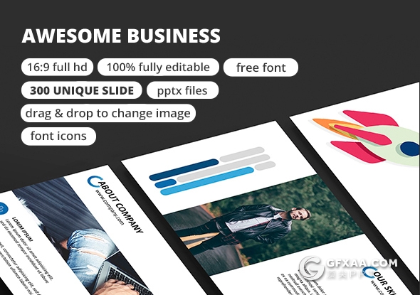 306页高逼格欧美商务多用途PPT模板 - 顶尖PPT