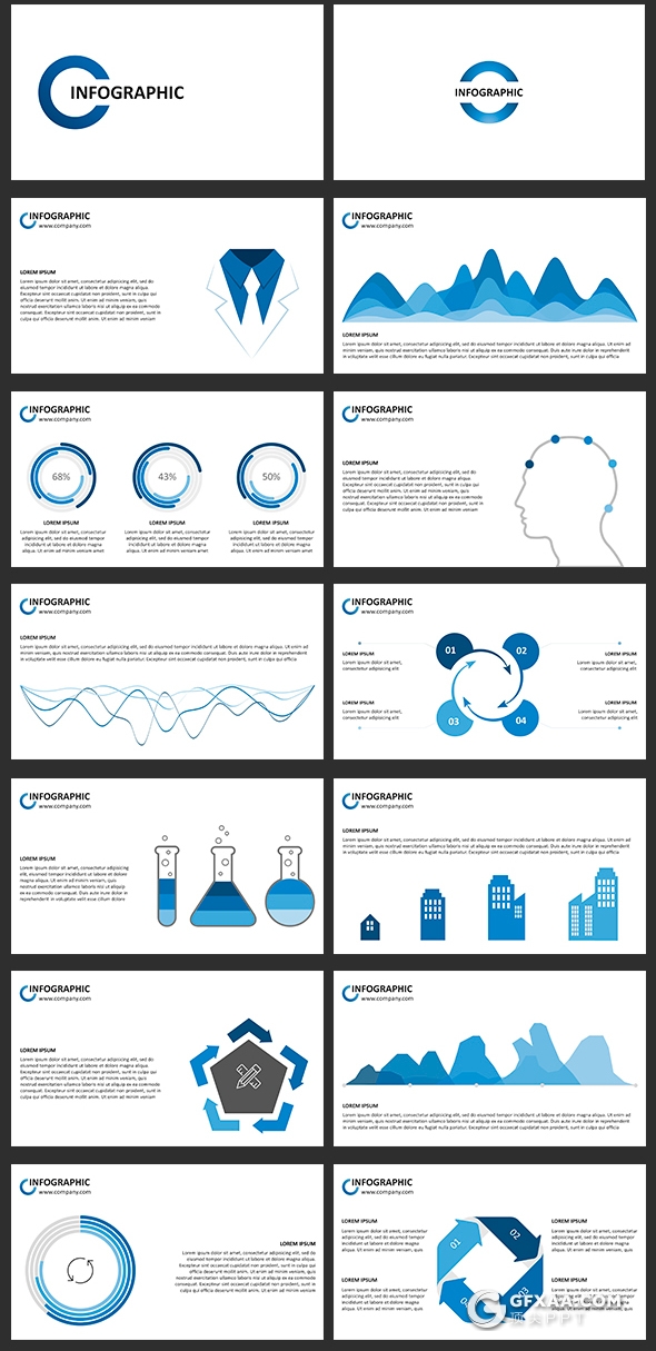 306页高逼格欧美商务多用途PPT模板 - 顶尖PPT
