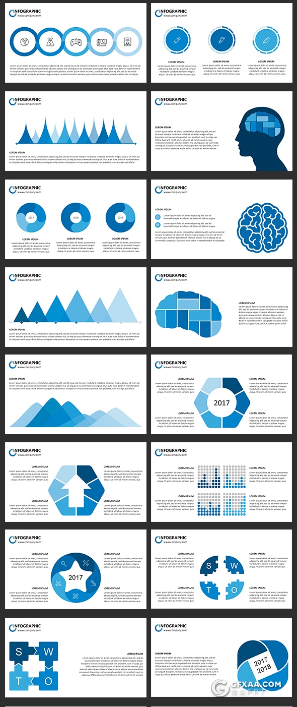 306页高逼格欧美商务多用途PPT模板 - 顶尖PPT