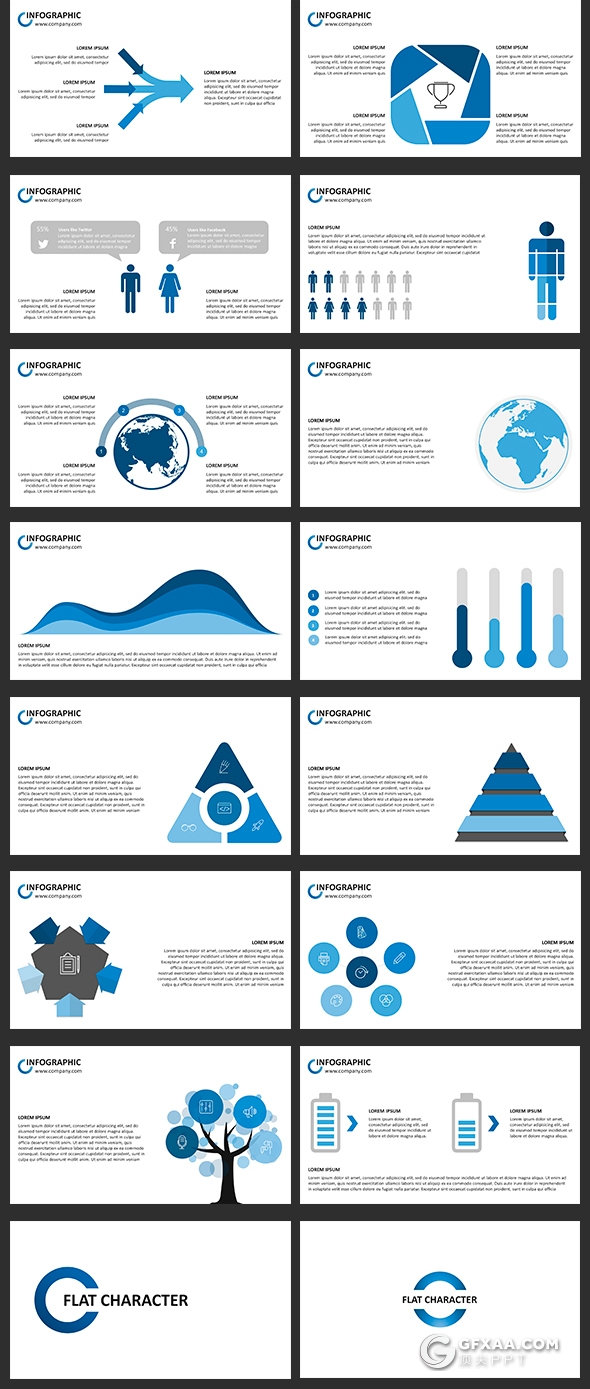 306页高逼格欧美商务多用途PPT模板 - 顶尖PPT
