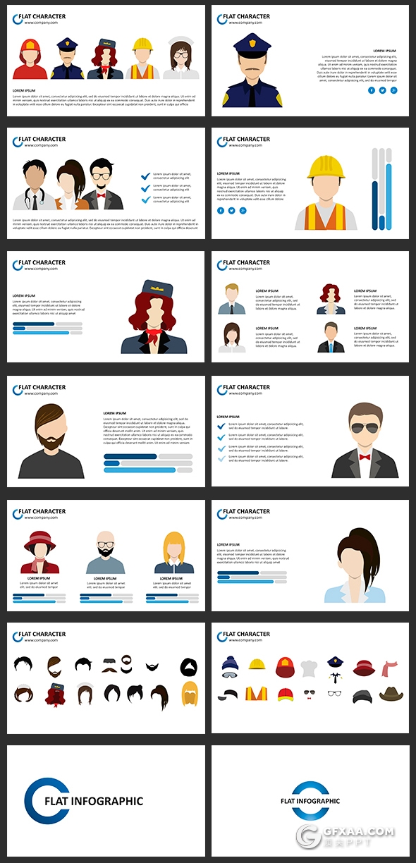 306页高逼格欧美商务多用途PPT模板 - 顶尖PPT