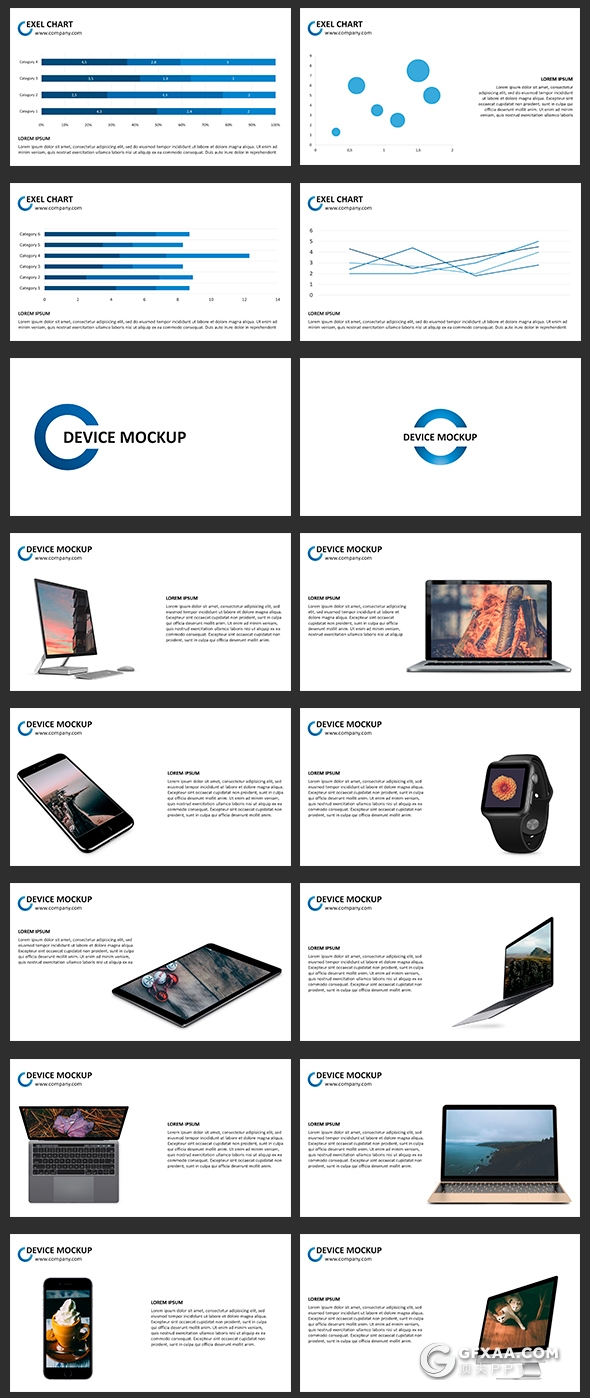 306页高逼格欧美商务多用途PPT模板 - 顶尖PPT