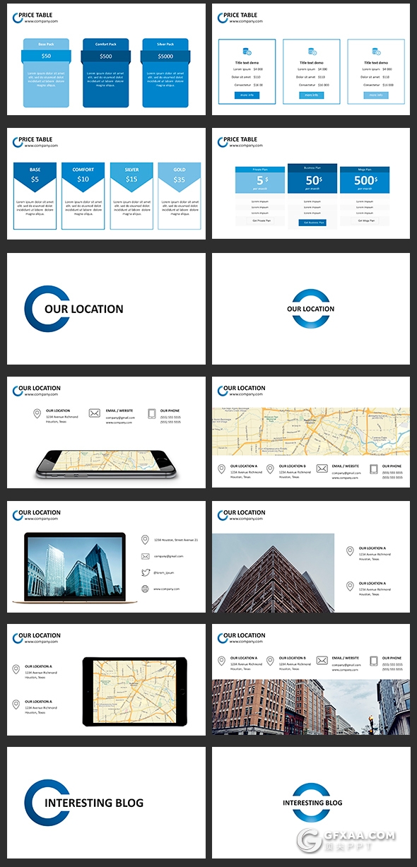 306页高逼格欧美商务多用途PPT模板 - 顶尖PPT