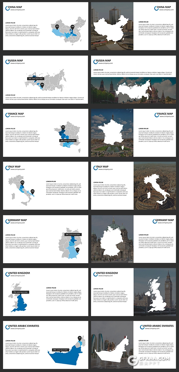 306页高逼格欧美商务多用途PPT模板 - 顶尖PPT