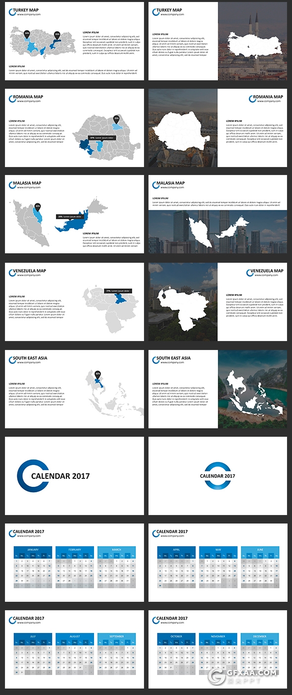 306页高逼格欧美商务多用途PPT模板 - 顶尖PPT