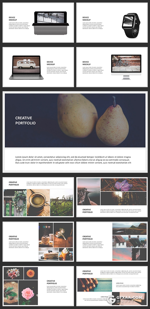 96页国外简约商务多用途PPT模板 - 顶尖PPT