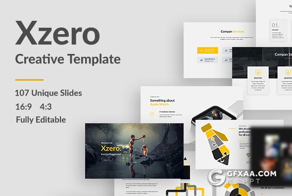 107页欧美极简文艺风格PPT模板 - 顶尖PPT