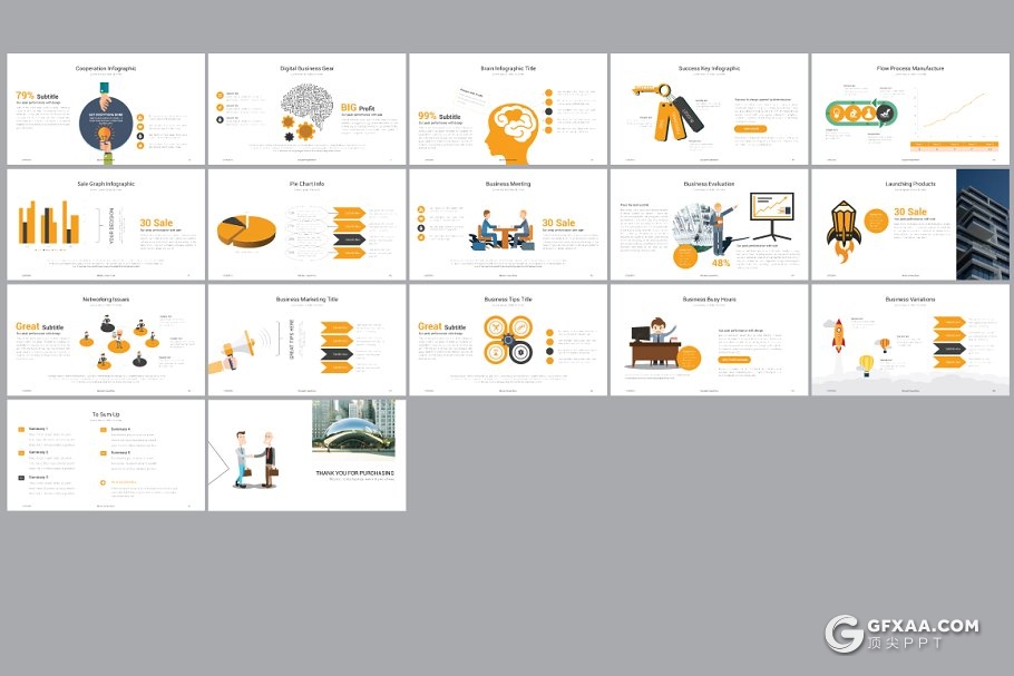 92页国外商务多用途PPT模板 - 顶尖PPT