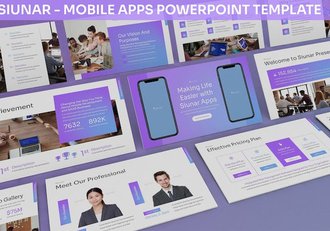 移动应用程序APP上市推广方案PPT模板 - 顶尖PPT