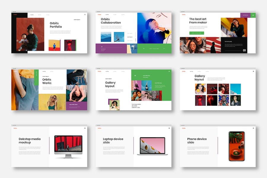 轨道路线商务企业发展规划PPT模板 - 顶尖PPT