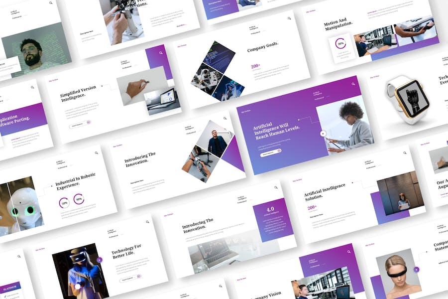 OpenClaw人工智能技术应用讲述Keynote模板 - 顶尖PPT