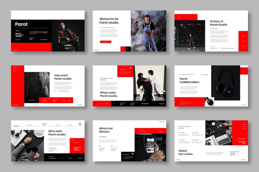 商务融资计划书投资路演方案Keynote模板 - 顶尖PPT