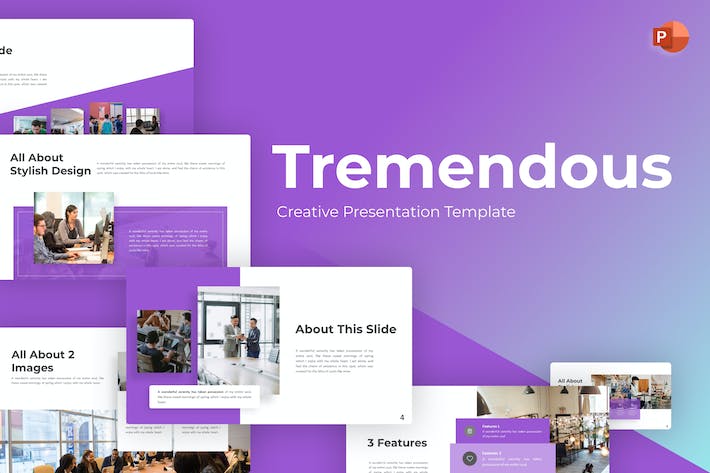 极具创意的商务商业通用PPT模板 - 顶尖PPT