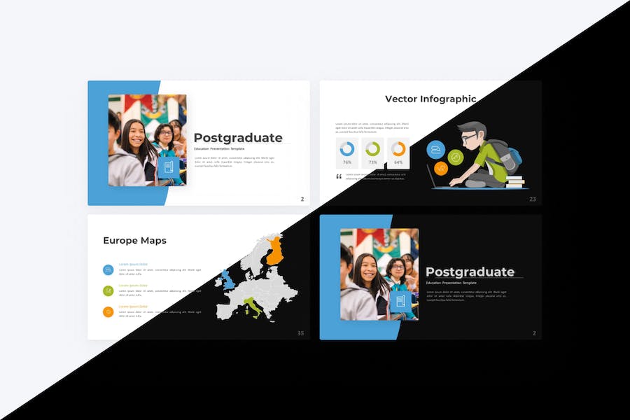 大气研究生教育PPT模板 - 顶尖PPT