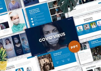 医疗防护知识科普讲座PPT模板 - 顶尖PPT