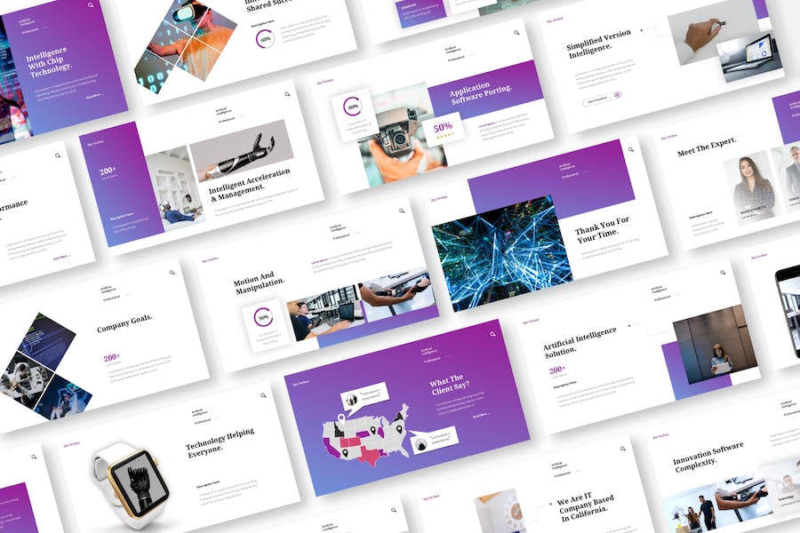 OpenClaw人工智能技术应用讲述Keynote模板 - 顶尖PPT