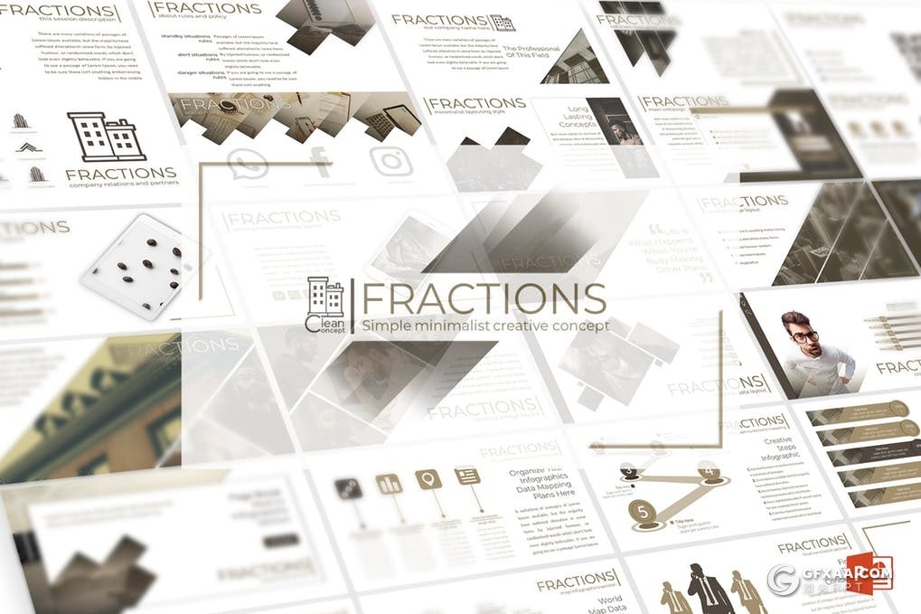 30页极简风格装修方案汇报PPT模板 - 顶尖PPT