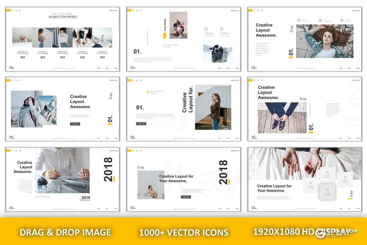 90页简约大气商务多用途PPT模板 - 顶尖PPT