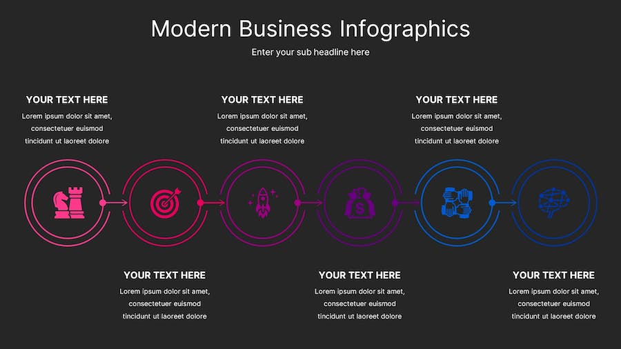 现代商业融资计划演讲Keynote模板 - 顶尖PPT
