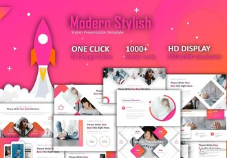 94页欧美精致设计商务多用途PPT模板 - 顶尖PPT