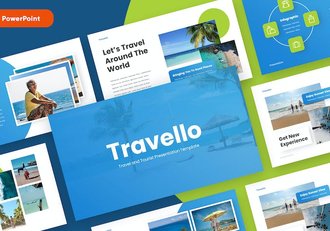 旅行社旅游线路产品推广PPT模板 - 顶尖PPT