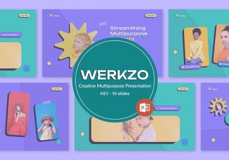 创意包装设计多用途PPT模板 - 顶尖PPT