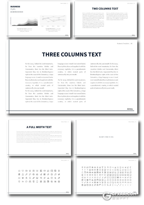 60页简约摄影图片展示PPT模板 - 顶尖PPT