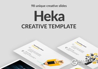 98页简约大气商务多用途PPT模板 2种比例 - 顶尖PPT