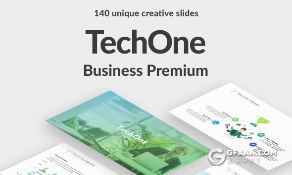 140页欧美高逼格商务多用途PPT模板 - 顶尖PPT