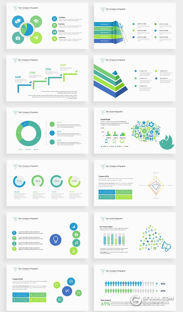 140页欧美高逼格商务多用途PPT模板 - 顶尖PPT