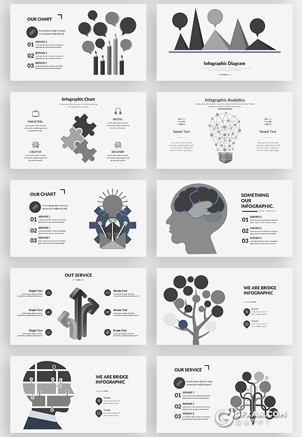 95页极简商务高逼格PPT模板 - 顶尖PPT
