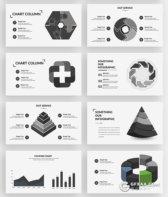 95页极简商务高逼格PPT模板 - 顶尖PPT