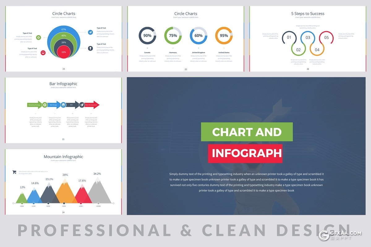53页欧美商务年终总结汇报PPT模板 - 顶尖PPT