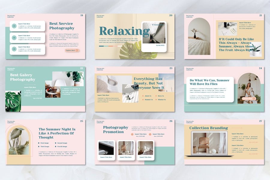 摄影讲述展示方案应用推介Keynote模板 - 顶尖PPT