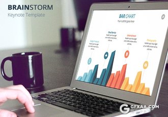 精美图形设计欧美商务多用途keynote模板 - 顶尖PPT