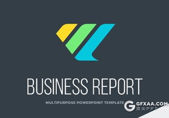 60多页商业报告多用途PPT模板 10种配色主题 - 顶尖PPT